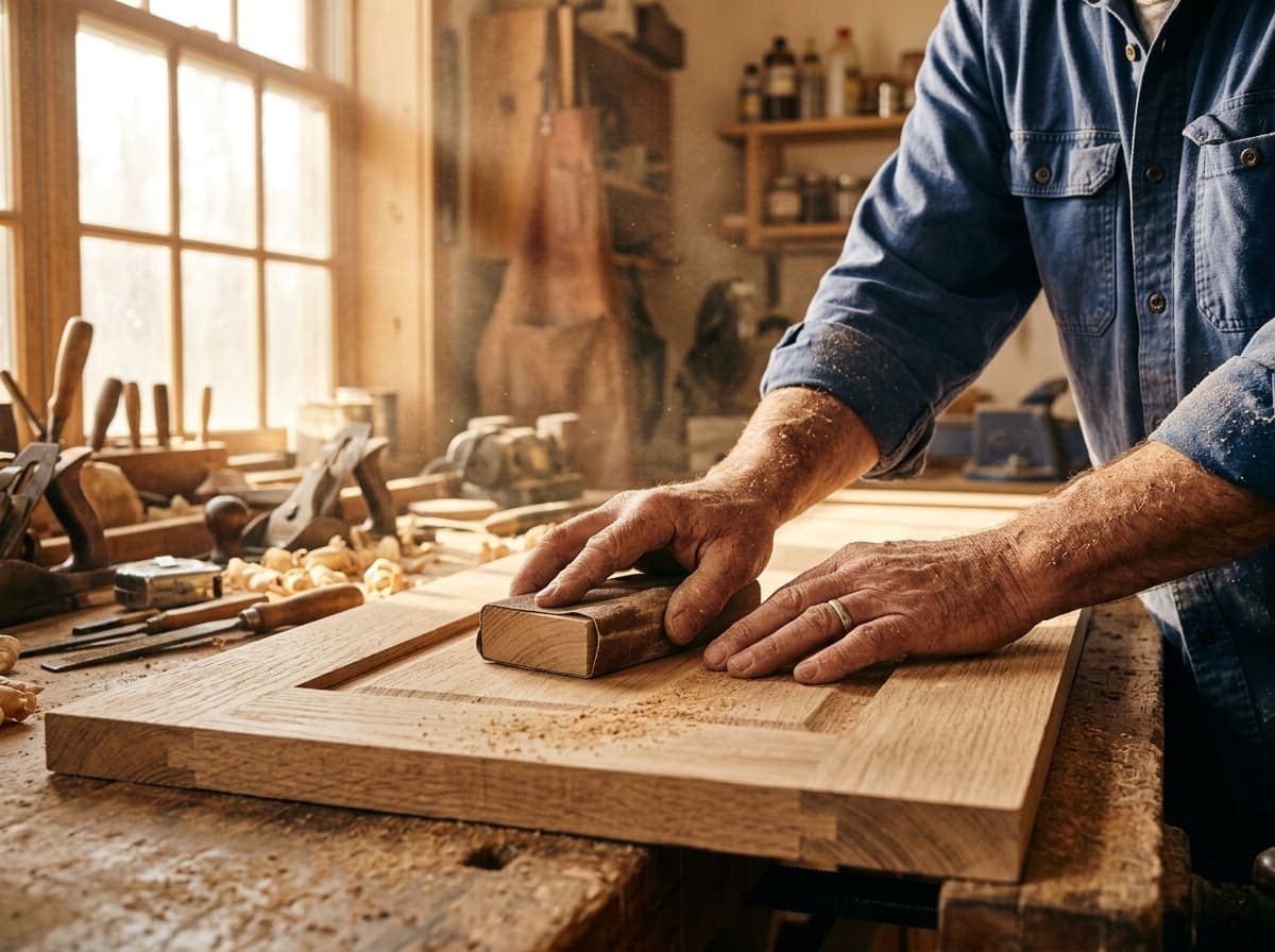 Ambachtelijk werk eiken deuren